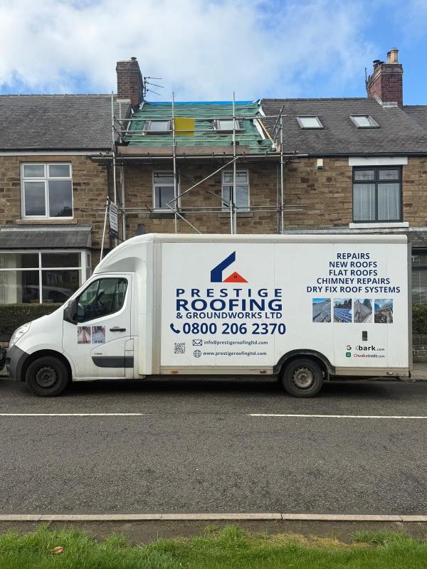 Roofers Durham Van image